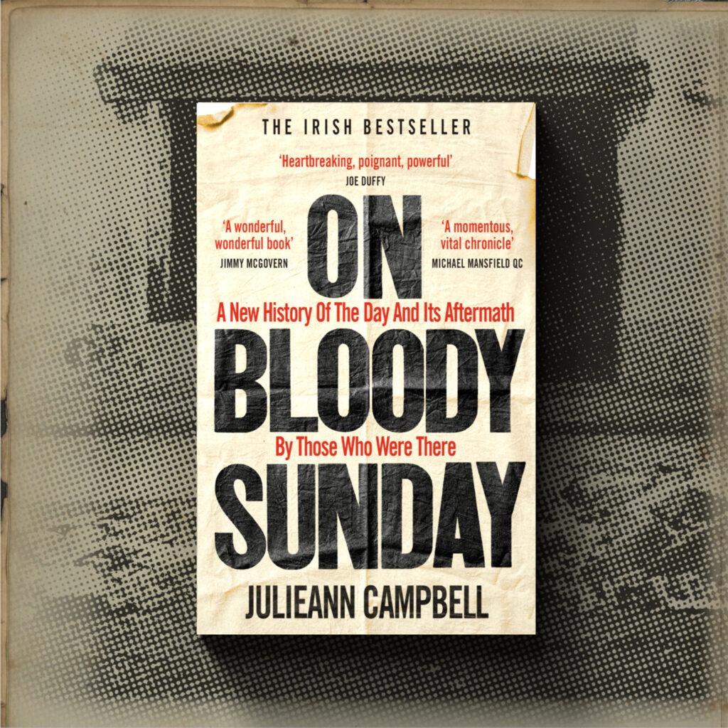 On Bloody Sunday book cover design by Two Associates.
