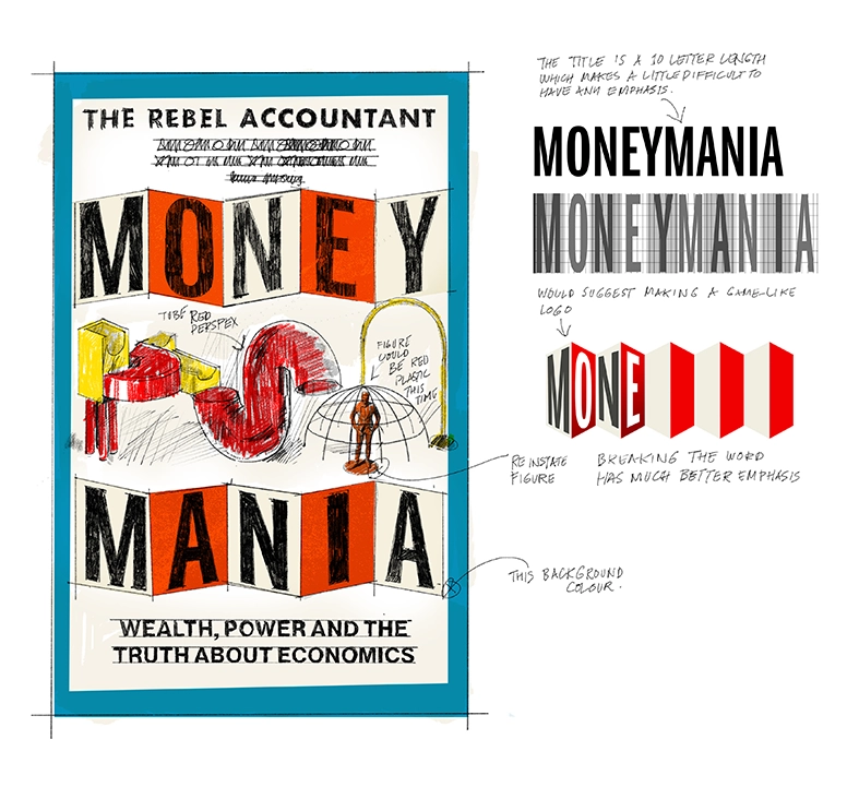 Initial sketch for the new title
