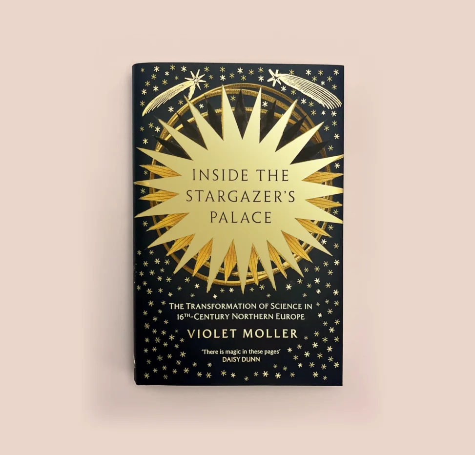 A dark blue cover with gold foil blocking