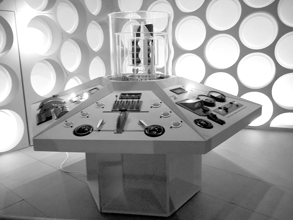 Interior of the Tardis
